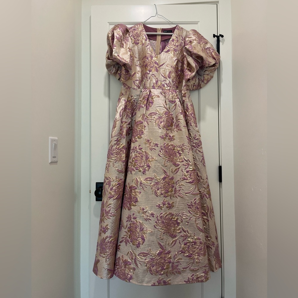 Shein formal Dress brocade dress